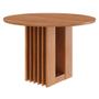 Imagem de Mesa de Jantar Redonda Ariela 109cm com Tampo em MDF - Cimol Móveis