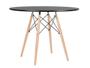 Imagem de Mesa de Jantar Redonda Eames Eiffel 110cm  PRETA