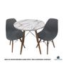 Imagem de Mesa de Jantar Redonda Eames Eiffel 80 cm - Estilo Granito