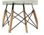 Imagem de Mesa De Jantar Redonda Eames Eiffel 90Cm Preta Preto