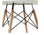 Imagem de Mesa De Jantar Redonda Eames Eiffel Wood 90cm Branca