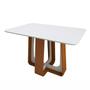 Imagem de Mesa de Jantar Retangular 120cm com Tampo em Mdf Sintonia
