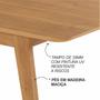 Imagem de Mesa de Jantar Retangular 4 Lugares Elegance