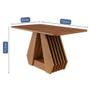 Imagem de Mesa de Jantar Retangular Ágata 130x80 com Tampo em MDF - Cimol Móveis