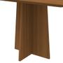 Imagem de Mesa de Jantar Retangular Angra 120 cm Imbuia - D'Rossi