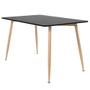 Imagem de Mesa De Jantar Retangular Clarice 80 X 120cm Preto Preto