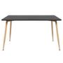 Imagem de Mesa De Jantar Retangular Clarice 80 X 120cm Preto Preto