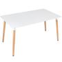 Imagem de Mesa de jantar retangular Eames - 80 x 140 cm