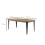 Imagem de Mesa de Jantar Retangular Espanha Grafite e Siena 90 cm
