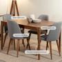 Imagem de Mesa de Jantar Retangular para 4 Lugares Ella 135 cm - Natural c/ Canella