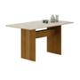 Imagem de Mesa de Jantar Retangular Tampo Vidro Off 160cm Florença New