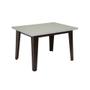 Imagem de Mesa de Jantar Retangular Viena 1,20x0,90 Bronze/Off White