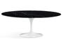 Imagem de Mesa de Jantar Saarinen Oval 120x80 cm Mármore Nero