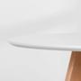 Imagem de Mesa de Jantar Square Redonda Branco  88cm