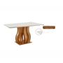 Imagem de Mesa de Jantar Tampo Vidro/mdf 135x90cm Nuance Yescasa