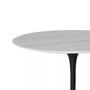 Imagem de Mesa de Jantar Tulipa Saarinen Redonda 120 cm Mármore Branco Extra