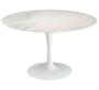 Imagem de Mesa  de Jantar Tulipa Saarinen Redonda 80 cm Mármore Branco Extra