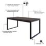 Imagem de Mesa de Jantar Yon 180 X 90 X 76 cm