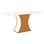 Imagem de Mesa de Madeira Selena Nature/Off White Sci16 - Henn