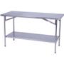 Imagem de Mesa de Manipulação Inox 180X80CM Benfati TB 1 1/4" Paneleiro Liso