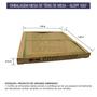 Imagem de Mesa De Ping Pong Dobrável com Rodízio MDF15mm Klopf 1007