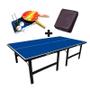 Imagem de MESA DE PING PONG MDP 15mm 1001 KLOPF + KIT Suporte, Rede, Bolinhas 5030 + Capa Para Mesa Aberta