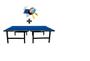 Imagem de MESA DE PING PONG OFICIAL MDF 15mm KLOPF 1016 + KIT Completo Klopf 5031 com raquetes , rede , bolinhas