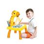 Imagem de Mesa de Pintura de Desenho de Projetor de Led Infantil (Amarela)