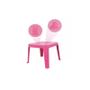 Imagem de Mesa De Plastico Decorada Infantil Antares Rosa Kit 04