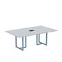 Imagem de Mesa de Reunião Retangular com Power Box 200x90cm Mr2000p25tub