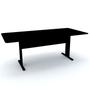 Imagem de Mesa de reunião retangular pandin maxxi - preto