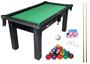 Imagem de Mesa de Sinuca/Snooker/Bilhar com kit Impar Sports
