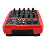 Imagem de Mesa de Som Custom Sound CMX 4C Analógica 4 Canais USB Bluetooth Vermelho