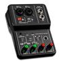 Imagem de Mesa de Som Interface Usb Com 2 Canais Phantom 48v+ Cabo XLR