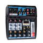Imagem de Mesa de Som Lexsen M6 - Com 6 Canais, Efeitos e Interface USB