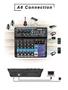 Imagem de Mesa De Som Mixer 6 Canais Áudio Usb Smart Profissional A6 Conjunto Interface Externa