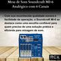 Imagem de Mesa de Som Soundcraft MI-6 Analógico com 6 Canais