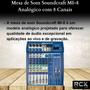 Imagem de Mesa de Som Soundcraft MI-8 Analógico com 8 Canais