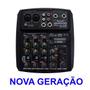 Imagem de Mesa de som soundvoice com interface usb e bluetooth mc4bt