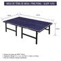 Imagem de Mesa De Tênis De Mesa Ping Pong MDF 15mm - Klopf - Cód.1016