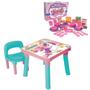 Imagem de Mesa Didática Educativa Infantil Unicórnio + Meu Chazinho