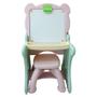 Mesa Didática Infantil 2 em 1 com Lousa e Banquinho Importado - Importway Imagem de Mesa Didática Infantil 2 em 1 com Lousa e Banquinho Importado