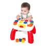 Imagem de Mesa Didática Infantil Play Time Para Bebê Mesinha Educativa - Vermelha