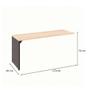 Imagem de Mesa Dinâmica Shelf Calvi e Preta 170 cm