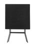 Imagem de Mesa Dobrável 74x62cm Preto