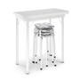 Imagem de Mesa Dobrável Com 4 Banquetas - Logdesign