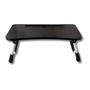 Mesa Dobrável De Madeira Portátil Para Estudo notebook Cama - C3B Imagem de Mesa Dobrável De Madeira Portátil Para Estudo notebook Cama