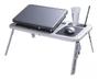 Imagem de Mesa Dobrável Notebook Cooler Mousepad Usb Tablet 2