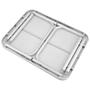 Imagem de Mesa Dobrável Portátil de Alumínio com Tampo em MDF 60x45cm e ajuste de altura - 695828 - Sparta