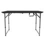 Imagem de Mesa Dobrável Robust 120cm Preta - Nautika